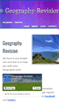 Mobile Screenshot of geography-revision.co.uk